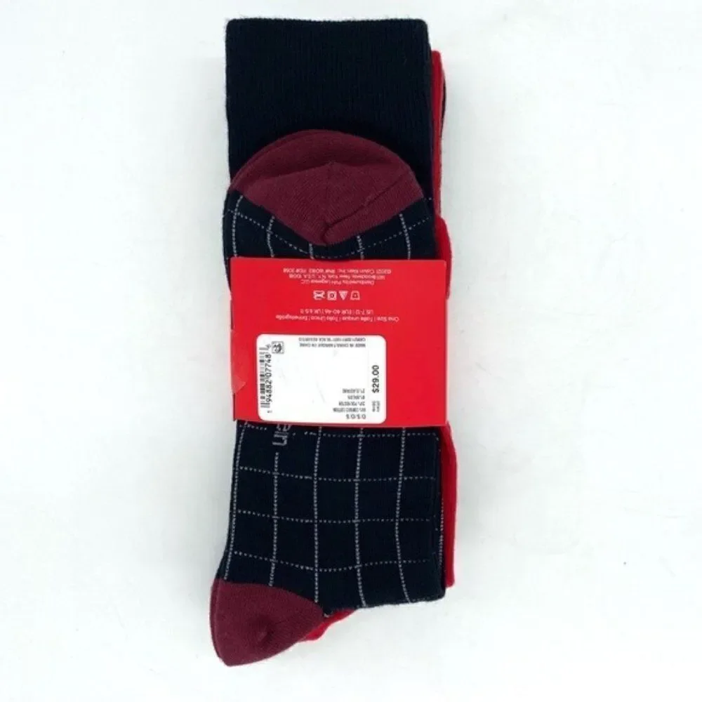 Calvin Klein Men's Combed Cotton Crew Socks 4 Pack New